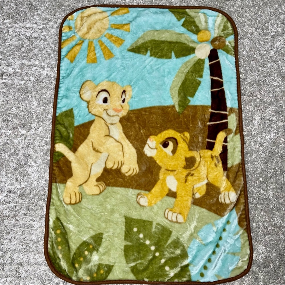Lion King baby blanket